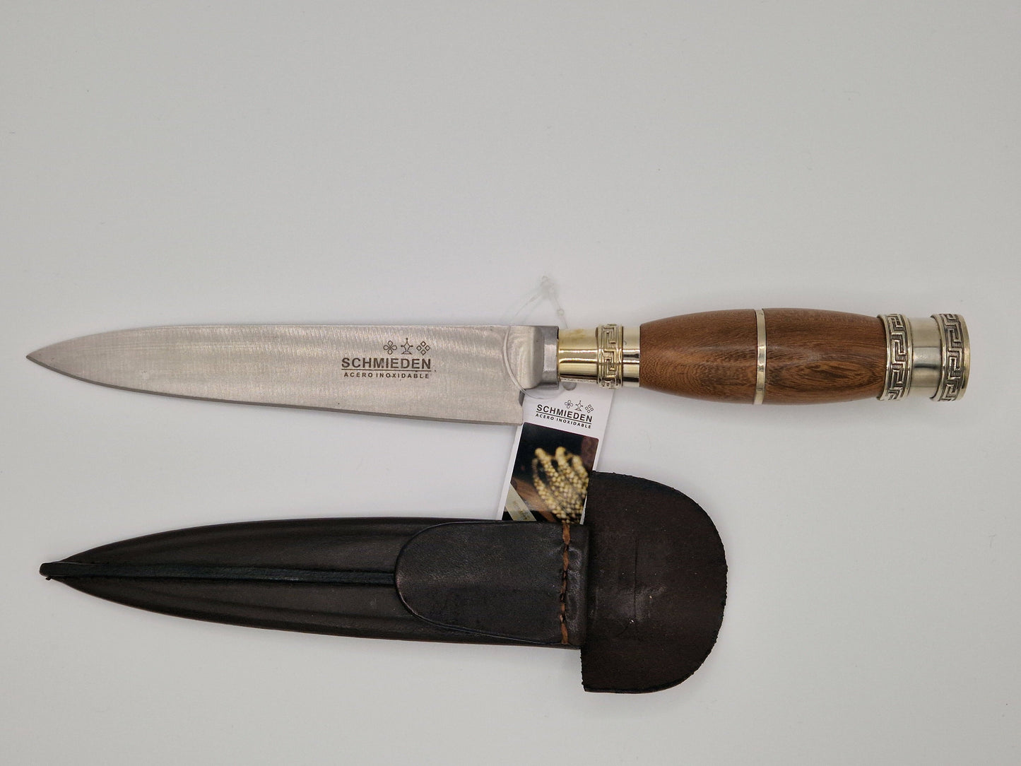 Messer aus Alpaka und Holz mit Guarda Pampa