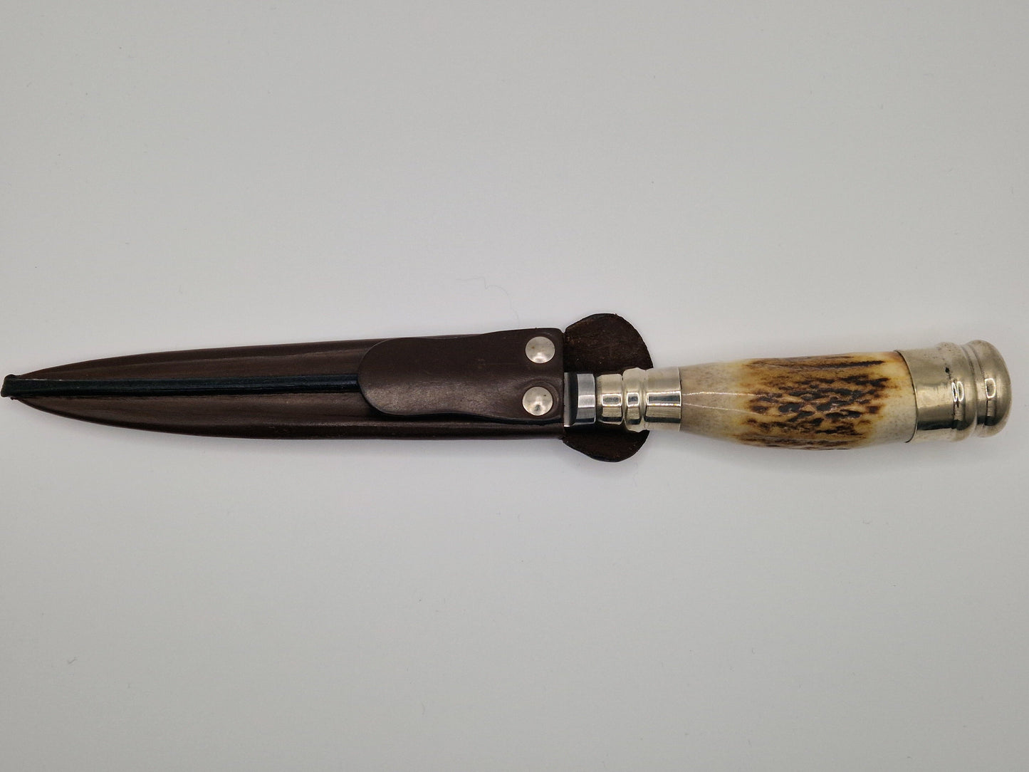 Colored Deer Antler Knife